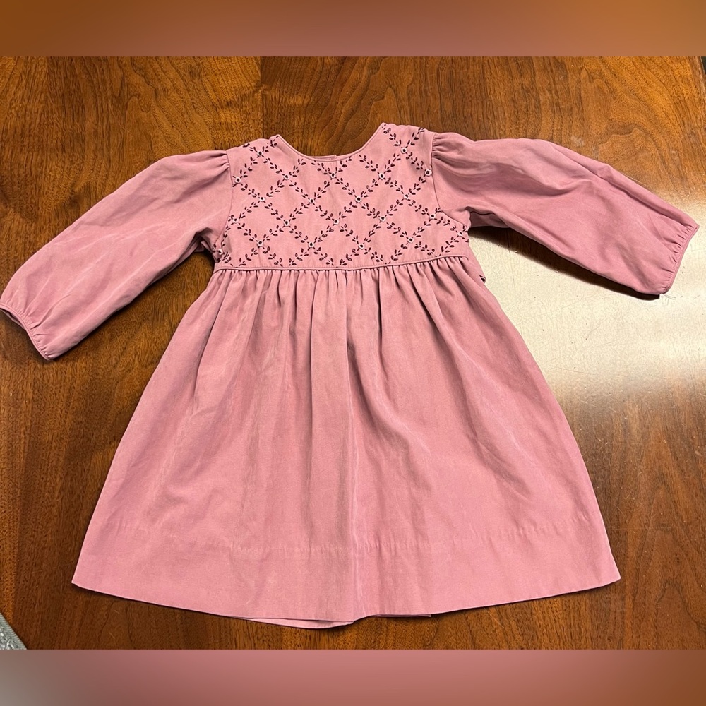 Carriage Boutique dress Mauve Size 12 Months